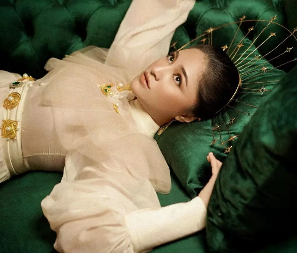 Gaya pemotretan Marshanda © 2020 brilio.net