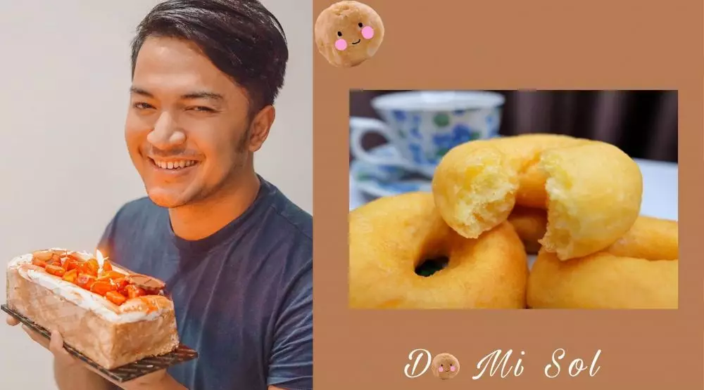 Ihsan Tarore jualan donat © 2020 brilio.net Instagram