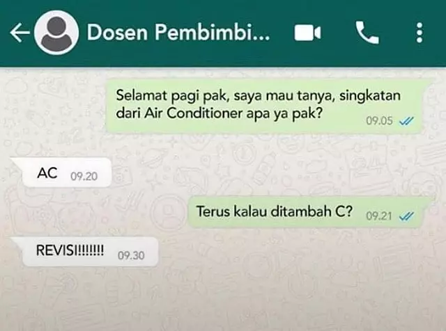 Chat lucu ngode dosen berbagai sumber Chat lucu ngode dosen berbagai sumber