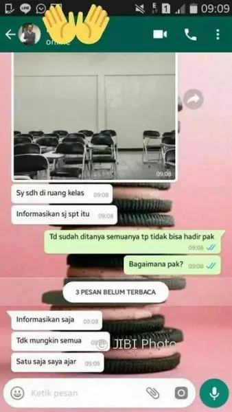 Chat lucu ngode dosen berbagai sumber Chat lucu ngode dosen berbagai sumber