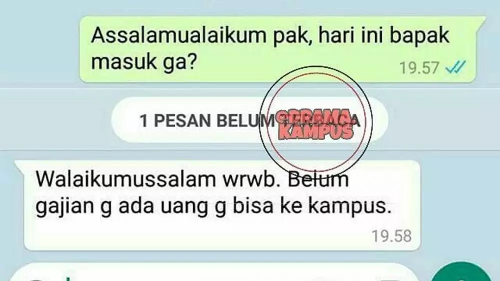 Chat lucu ngode dosen berbagai sumber Chat lucu ngode dosen berbagai sumber