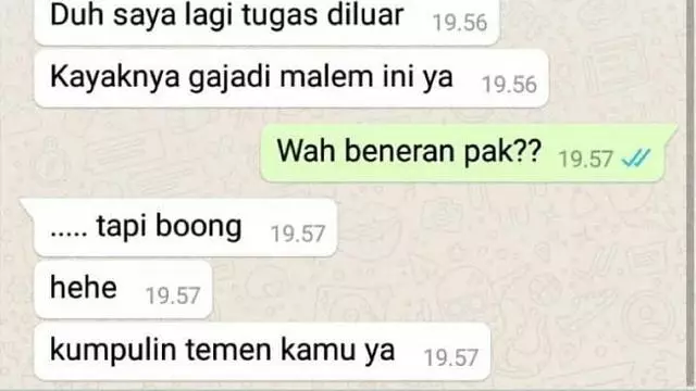 Chat lucu ngode dosen berbagai sumber Chat lucu ngode dosen berbagai sumber