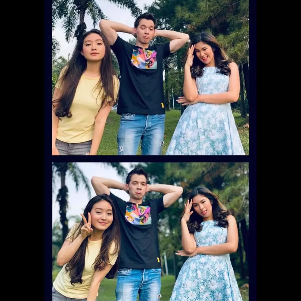 Natasha Wilona dan pemain Anak Band Berbagai Sumber