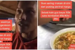 Tak pasang harga, pedagang bakso ini bebaskan pembeli bayar berapapun