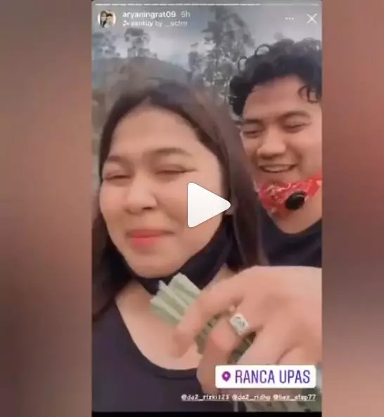 Rizki dan Aryaningrat © 2020 brilio.net Instagram