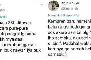 10 Curhatan anak karena emaknya suka nawar ini bikin cekikikan