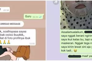 10 Chat lucu minta maaf ke guru & dosen ini bikin tepuk jidat