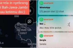 Beri kejutan dari Bali ke Jambi demi kekasih, pria ini malah diputusin