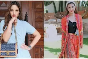 10 Momen Ashanty liburan bareng Nia Ramadhani, heboh naik helikopter