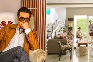 10 Potret rumah mewah Ferry Salim, lemari antiknya curi perhatian