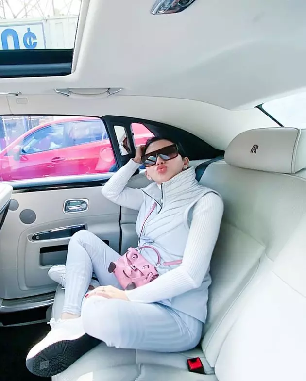 Syahrini di LA © 2020 brilio.net Instagram