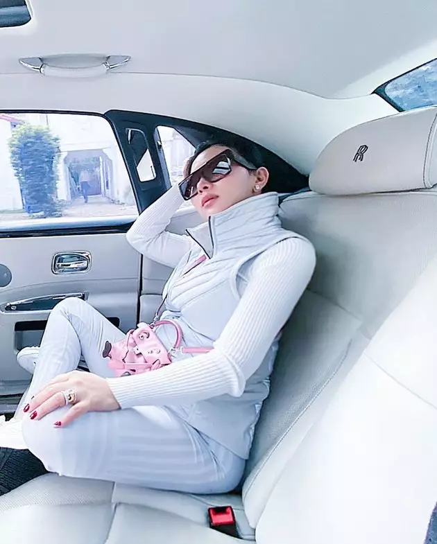 Syahrini di LA © 2020 brilio.net Instagram