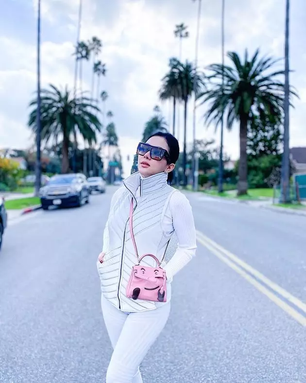 Syahrini di LA © 2020 brilio.net Instagram