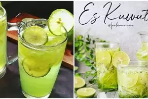 10 Resep es kuwut yang segar, nikmat, dan praktis