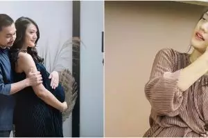 Hamil anak kedua, ini 8 potret maternity shoot Anissa Aziza