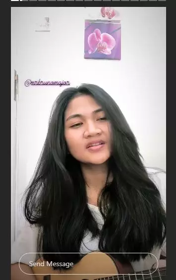 potret Khansa Dinar Instagram