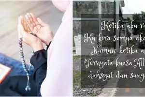 45 Kata-kata mutiara Islami berserah diri, terbaik dan penuh makna