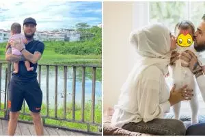 8 Potret manis Diego Michiels saat momong anak, telaten banget