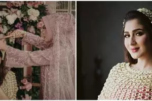 Penampilan 15 seleb saat siraman jelang nikah, terbaru Atries Angel