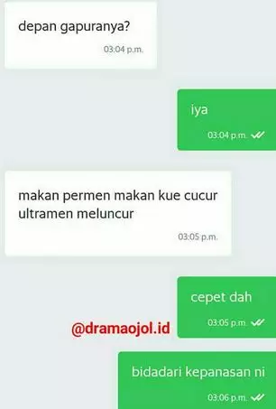 chat pantun ala driver ojol  Berbagai Sumber