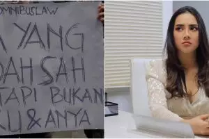 Namanya dipakai poster demo tolak Omnibus Law, ini kata Anya Geraldine