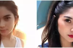 Pesona 10 pelakor FTV Suara Hati Istri saat pakai dan tanpa makeup