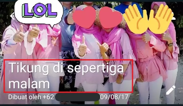 Nama grup chat WA Twitter