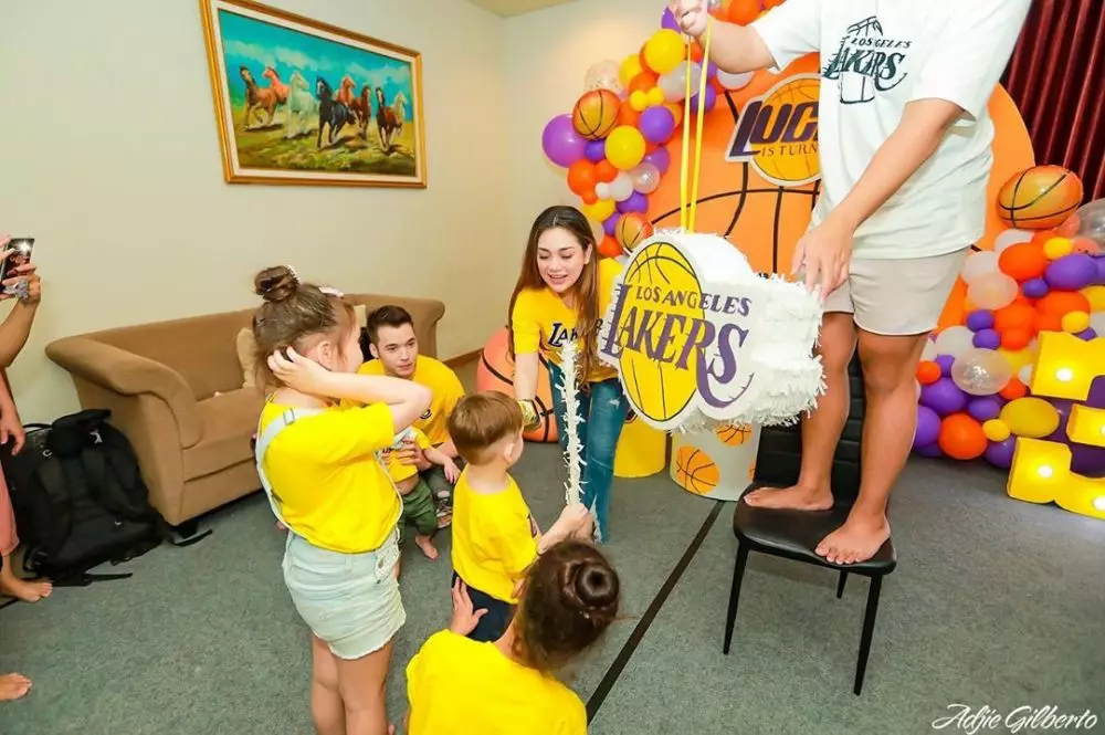 Perayaan ulang tahun anak Celine  © 2020 brilio.net