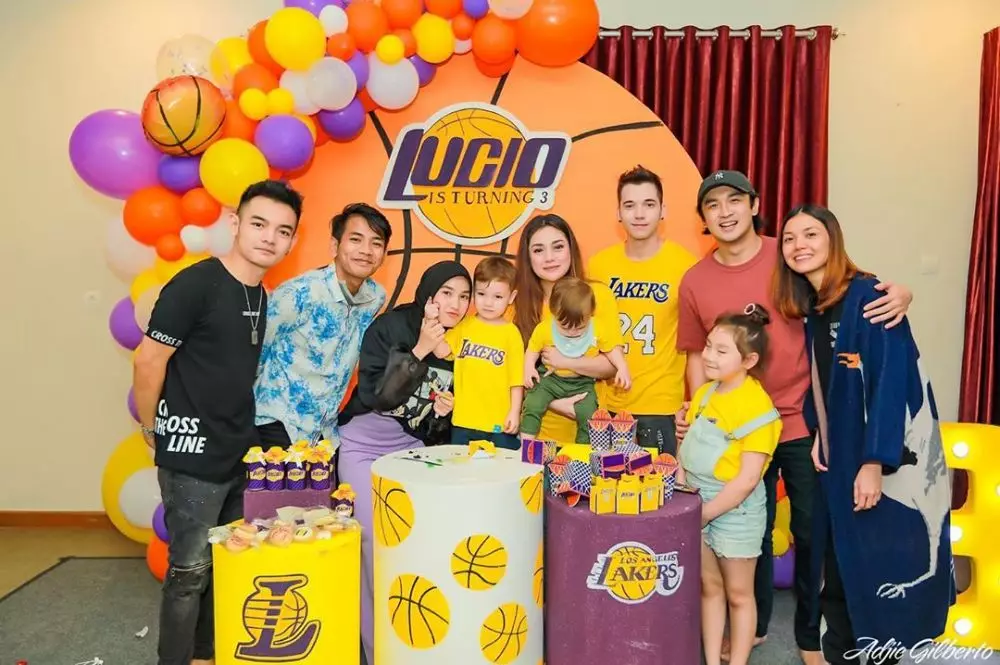 Perayaan ulang tahun anak Celine  © 2020 brilio.net