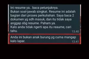 10 Chat lucu ditegur dosen ini bikin mahasiswa tersenyum malu
