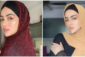 10 Potret Sana Khan, seleb Bollywood yang pensiun demi agama
