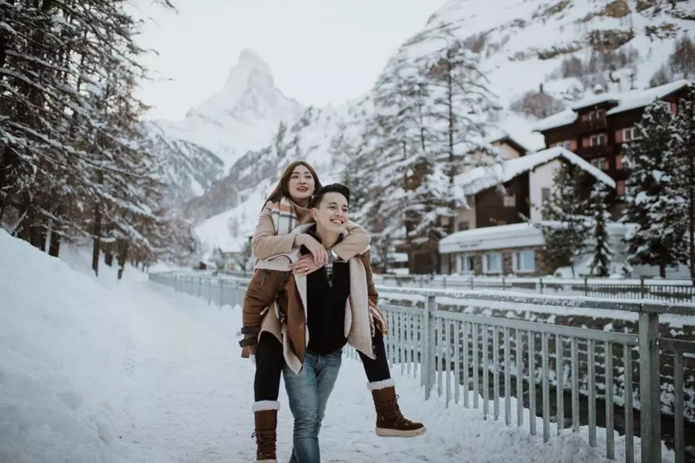 potret kemesraan Billy Davidson dan Patricia Devina © 2020 brilio.net