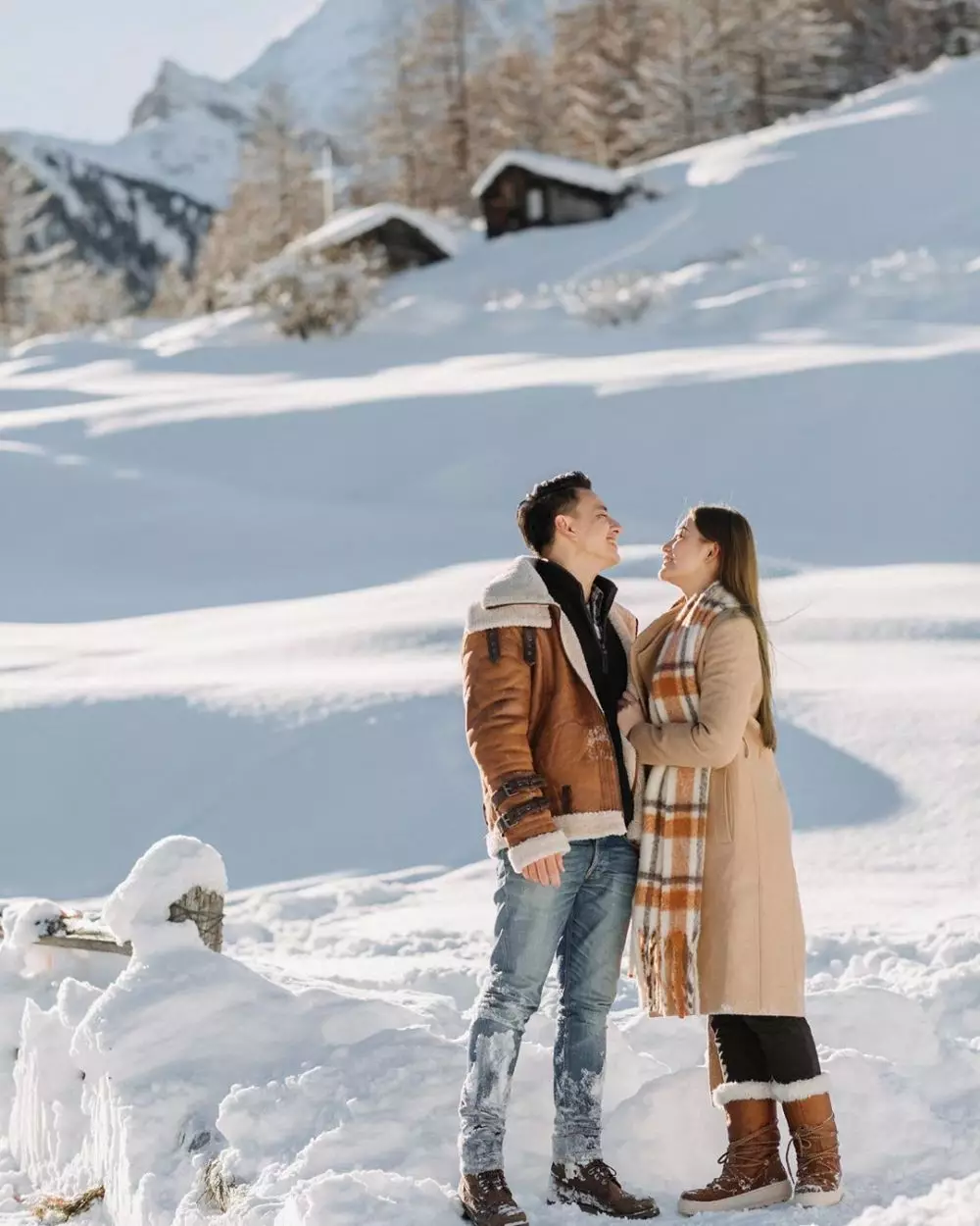 potret kemesraan Billy Davidson dan Patricia Devina © 2020 brilio.net