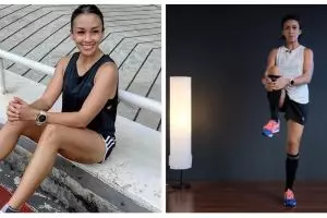 7 Tips untuk pelari pemula dari Melanie Putria, bikin kecanduan lari