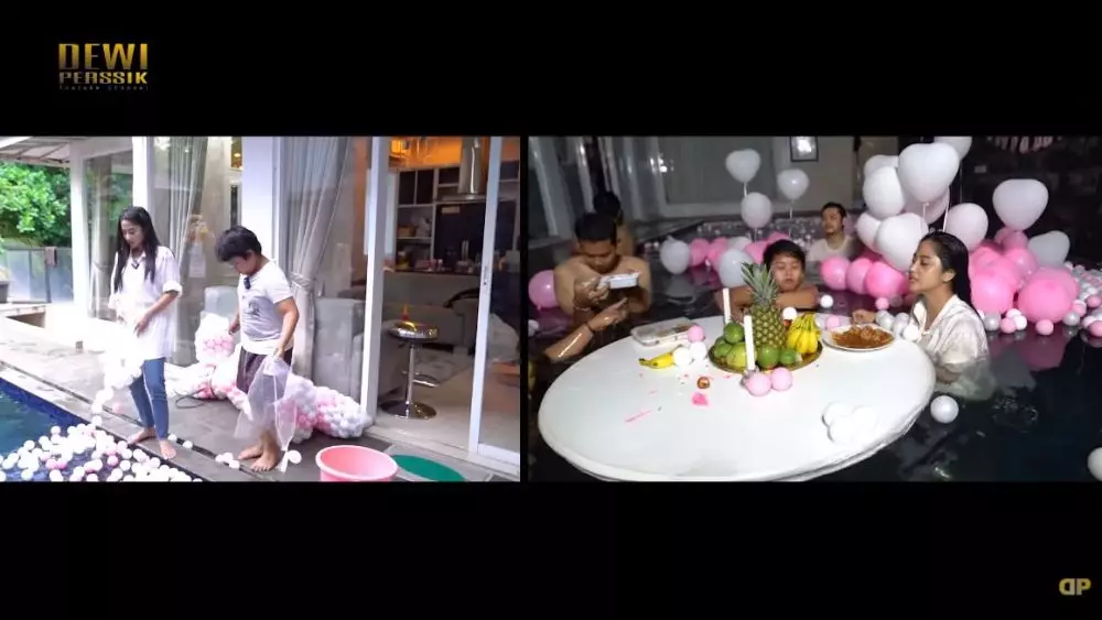 kejutan ultah Angga Wijaya YouTube