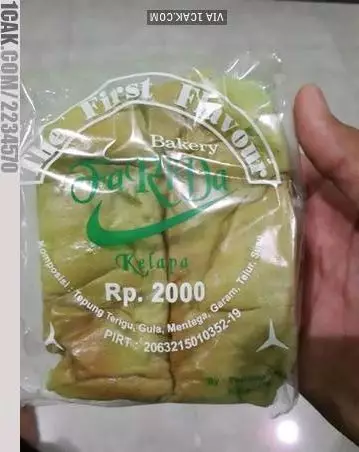 tulisan di bungkus roti  Berbagai Sumber