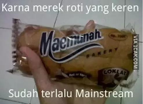 tulisan di bungkus roti  Berbagai Sumber