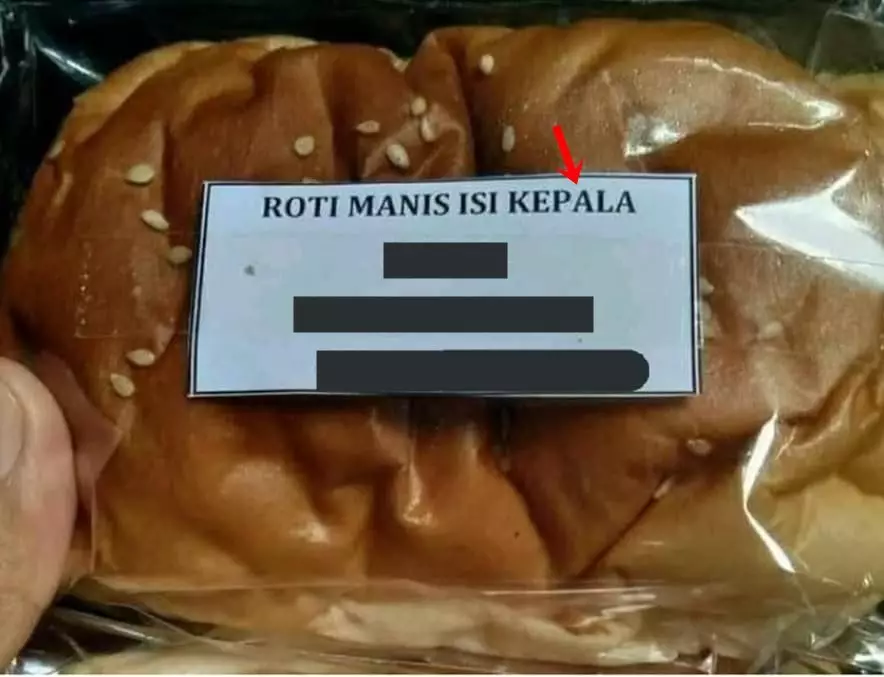tulisan di bungkus roti  Berbagai Sumber
