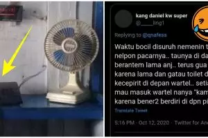 10 Curhat lucu netizen yang mengalami zaman wartel, ngangenin banget