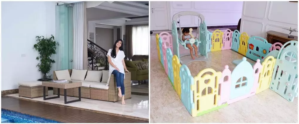 penampakan rumah pemeran putri yang ditukar © 2020 Instagram