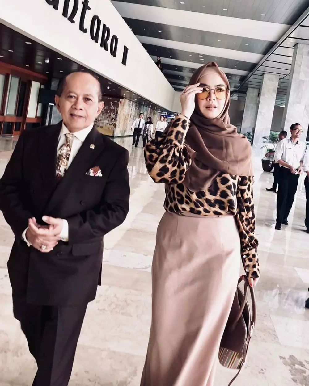 Ingrid Kansil dan suami © 2020 brilio.net