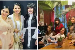 10 Momen Yuni Shara reuni dengan diva 90-an, parasnya curi perhatian