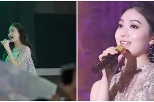 10 Gaya Natasha Wilona akting nyanyi di atas panggung, bak idol K-Pop