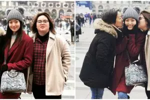 10 Potret kebersamaan Natasha Wilona, ibu & kakak, kompak bak sahabat