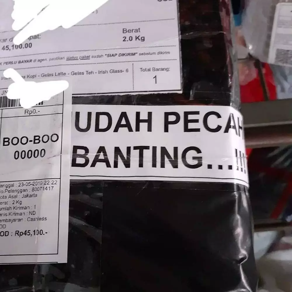 tulisan tertutup nyeleneh Berbagai sumber