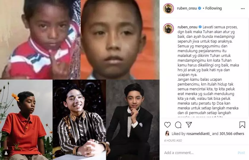 transformasi Betrand Peto Putra Onsu © 2020 brilio.net