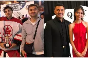 10 Potret Sasi dan Arka, anak Anjasmara yang sukses jadi atlet