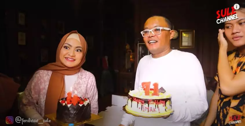 Momen Nathalie Holscher ikut rayakan ultah ibunda Sule © 2020 brilio.net