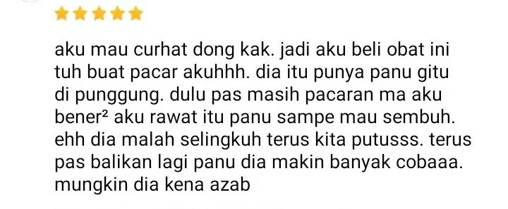 Testimoni beli buat orang lain Twitter