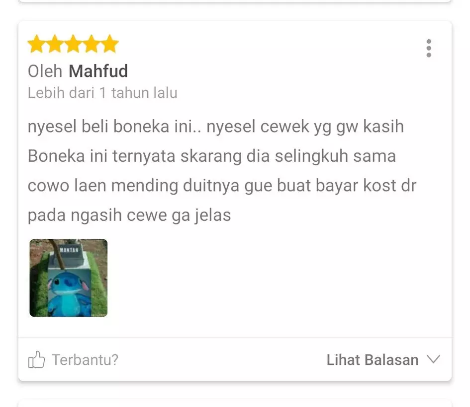 Testimoni beli buat orang lain Twitter